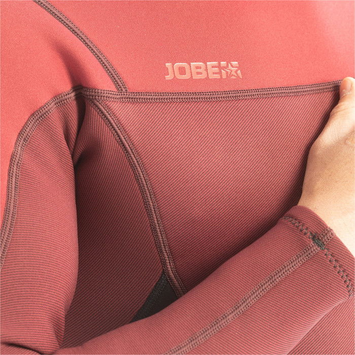 2024 Jobe Mens Perth 3/2mm Back Zip Wetsuit 303521002 - Red